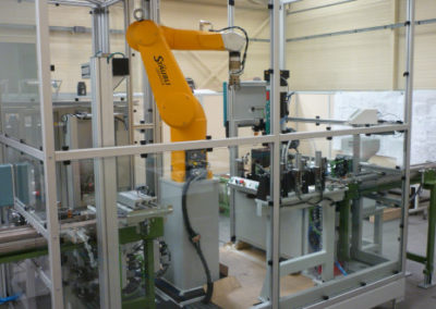Custom Mechanical Assembly Cell in Line Machine