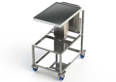 Ergonomic Stainless Cart