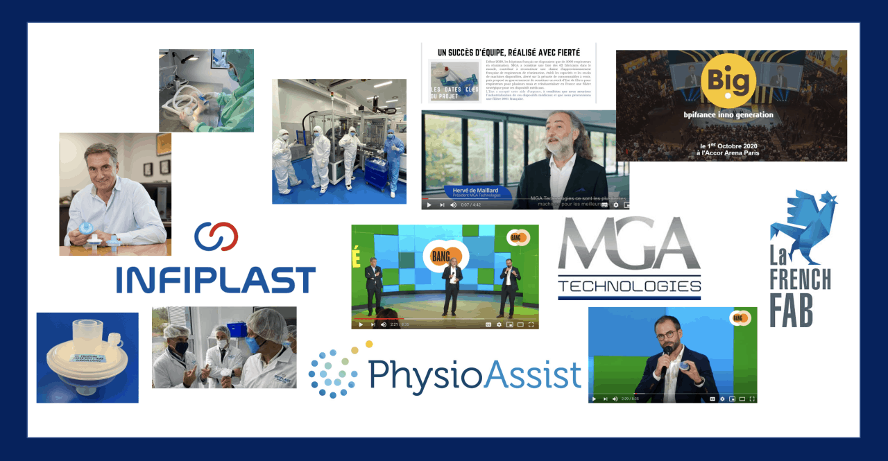 How we, MGA Technologies, collectively played with French MedTech against COVID 19