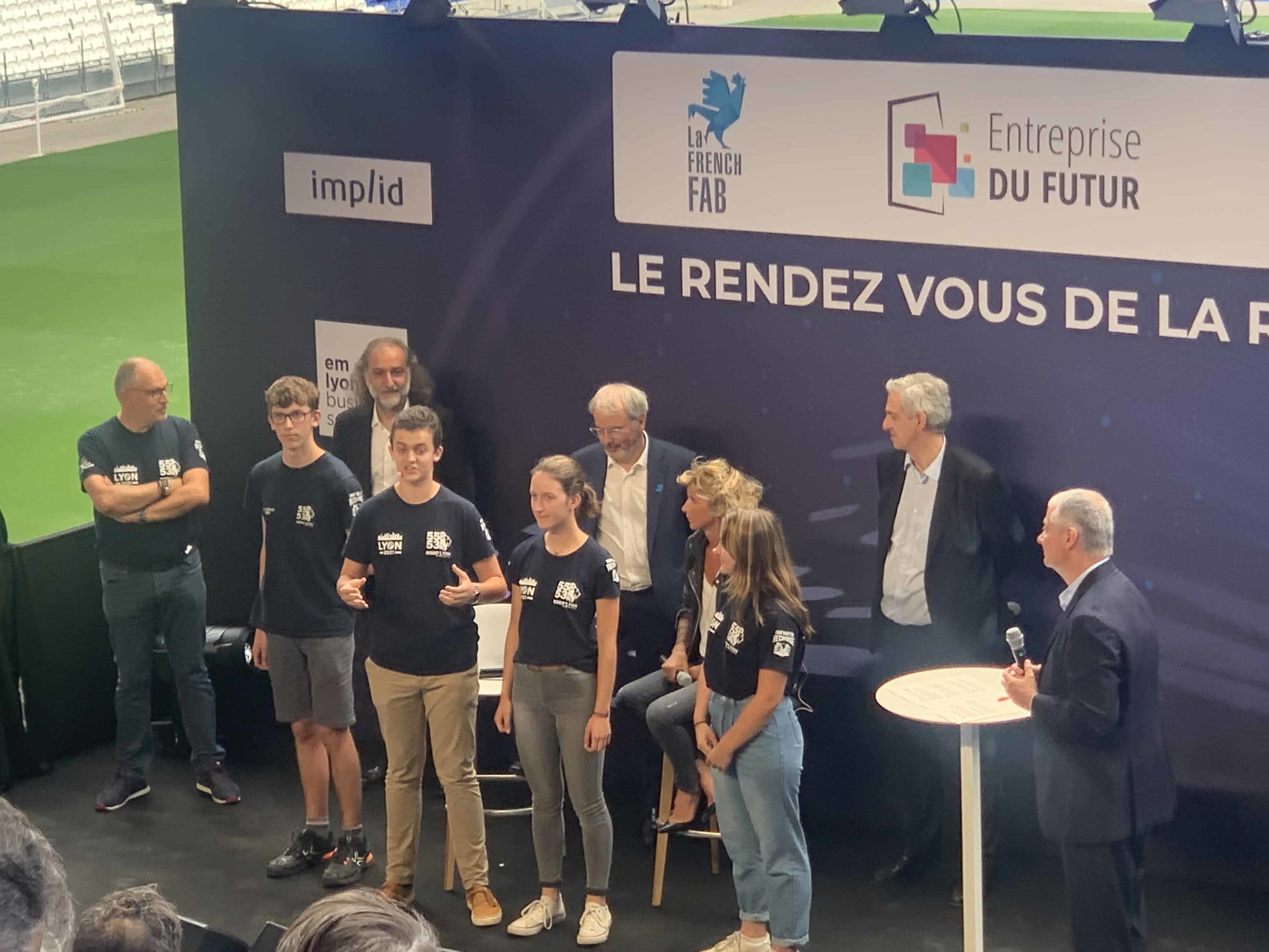 Robo’Lyon won the “GLOBAL INNOVATION CHALLENGE” in the FIRST Robotics Competition